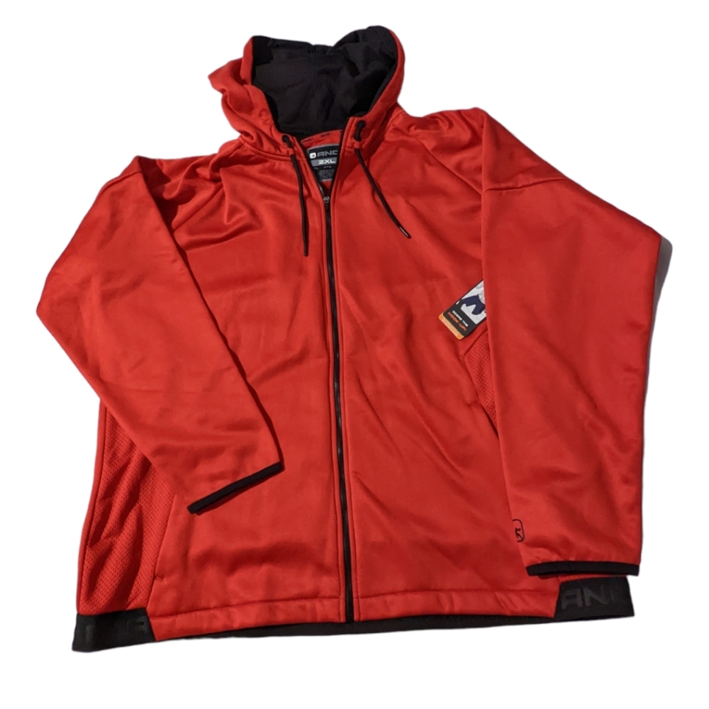 And1 Zip Up Hooded Performance Jacket- NWT